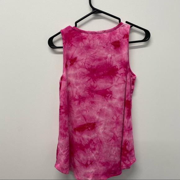 ✨NEW✨ SUPER STRETCHY TIE DYE PINK SHIRT - Picture 5 of 5
